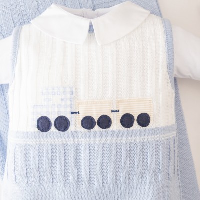 16/09   Saída de Maternidade Trenzinho - Azul Bebê